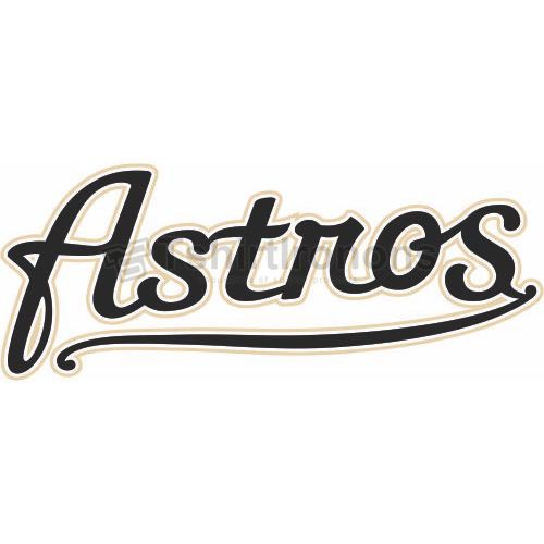 Houston Astros T-shirts Iron On Transfers N1588 - Click Image to Close